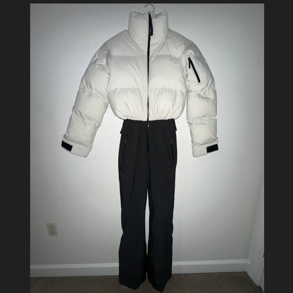 H&M Ski Suit, Light Beige/Black, Size XS, BRAND NEW without tags